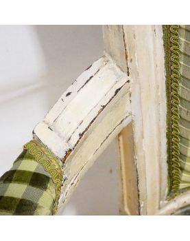 Green Cabriolet armchair