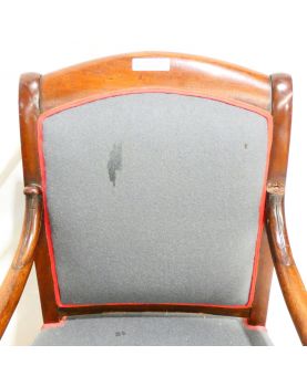 Pair of Armchairs in Crosse in Restaurer