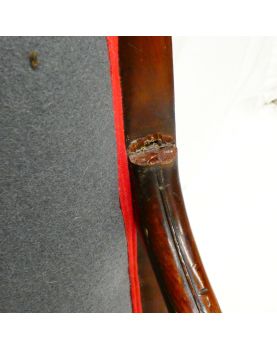 Paire de Fauteuils à Crosse à Restaurer