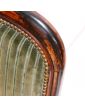 Paire de Fauteuils Voltaire Tapissés Vert