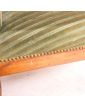 Paire de Fauteuils Voltaire Tapissés Vert