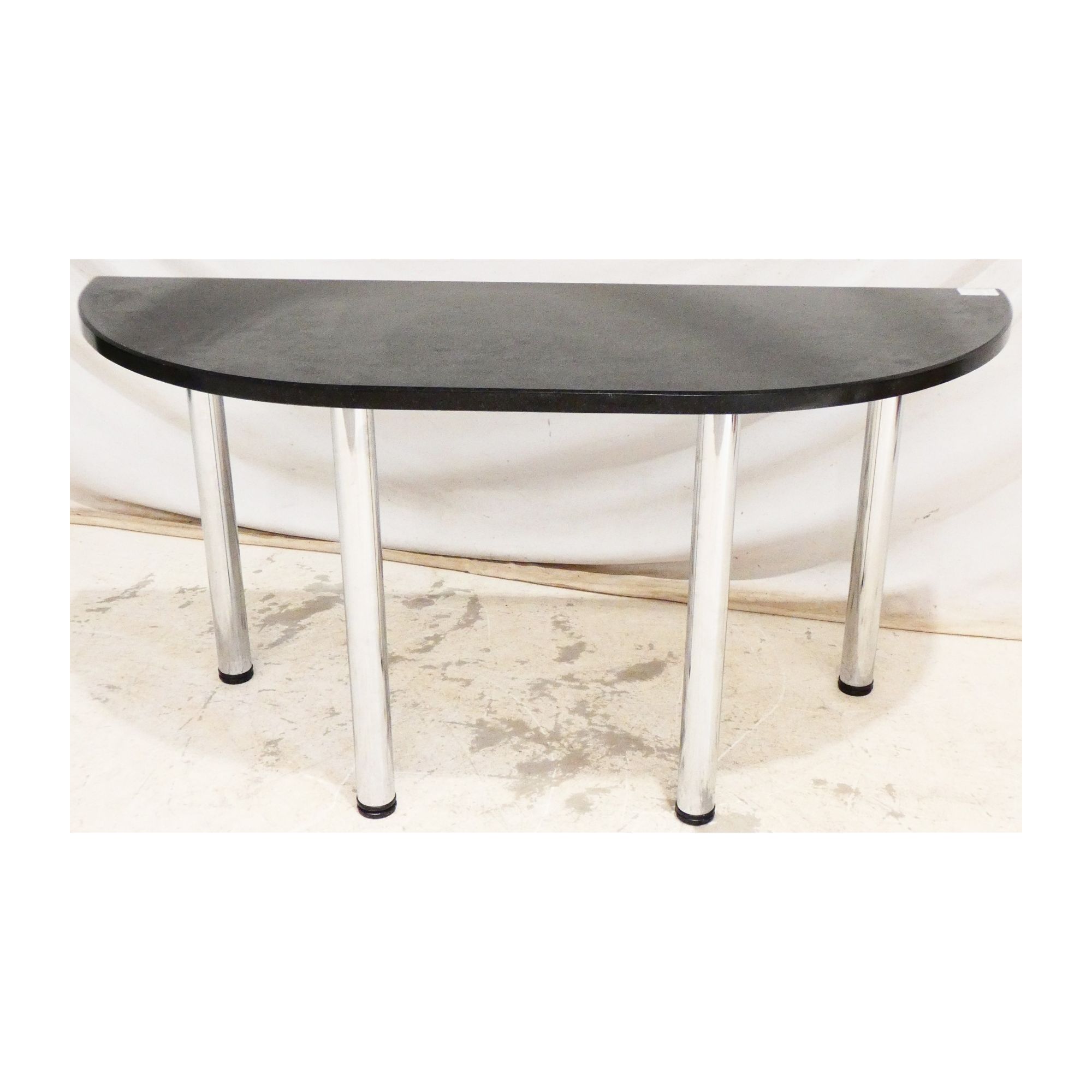 Console Demi Lune Dessus Marbre Noir Console Demi Lune Dessus Marbre Noir