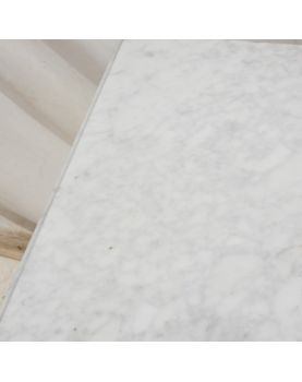 Commode Moderne Style Louis XVI Dessus Marbre Blanc