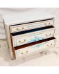 Commode Moderne Style Louis XVI Dessus Marbre Blanc