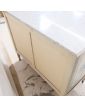 Commode Moderne Style Louis XVI Dessus Marbre Blanc