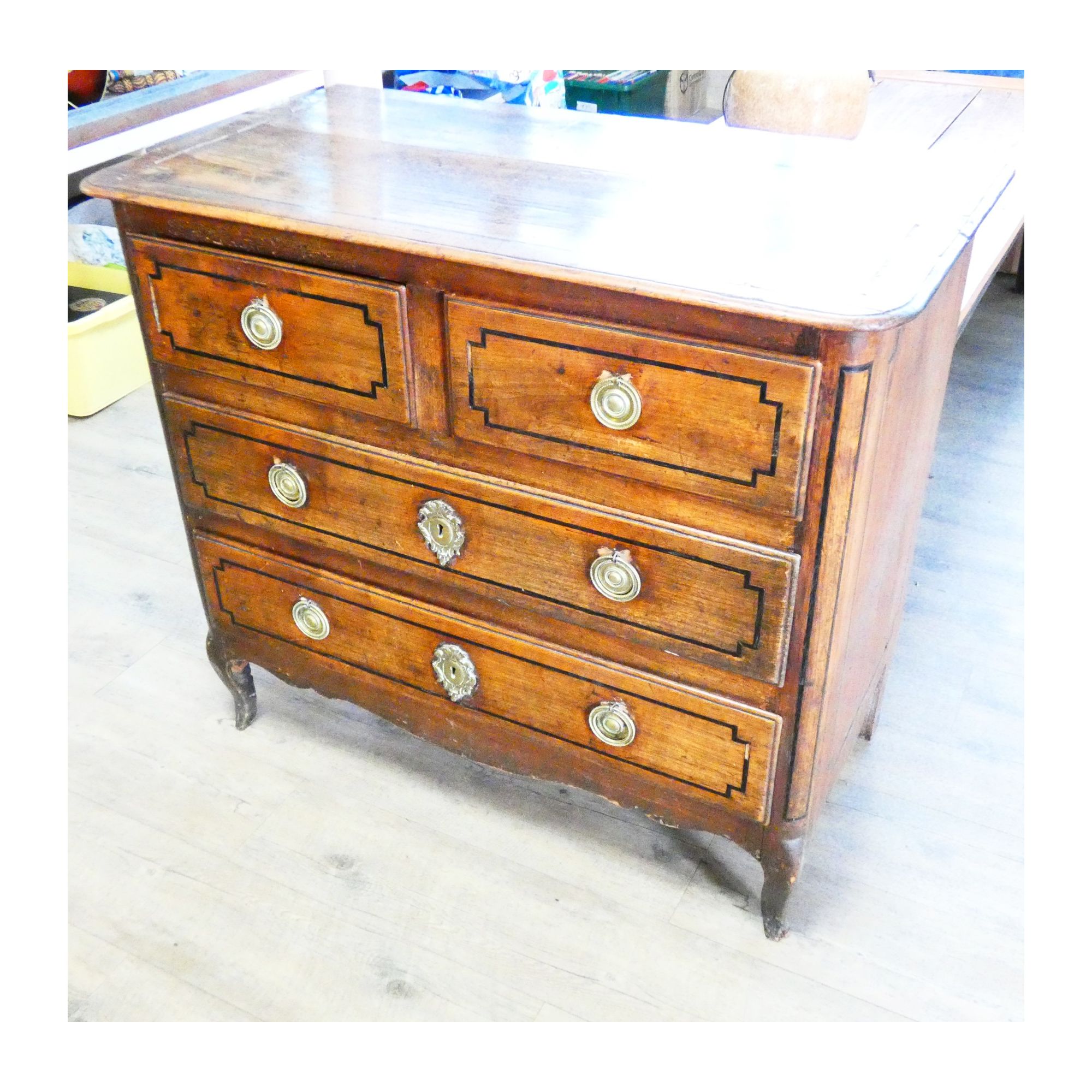 Commode 4 Tiroirs Louis XV Commode 4 Tiroirs Louis XV
