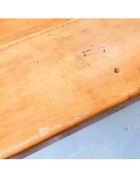 Table de Ferme en Orme Patine Ancienne