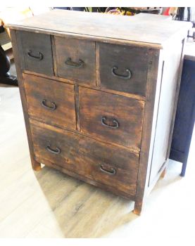 Petite Commode Artisanale 6 Tiroirs
