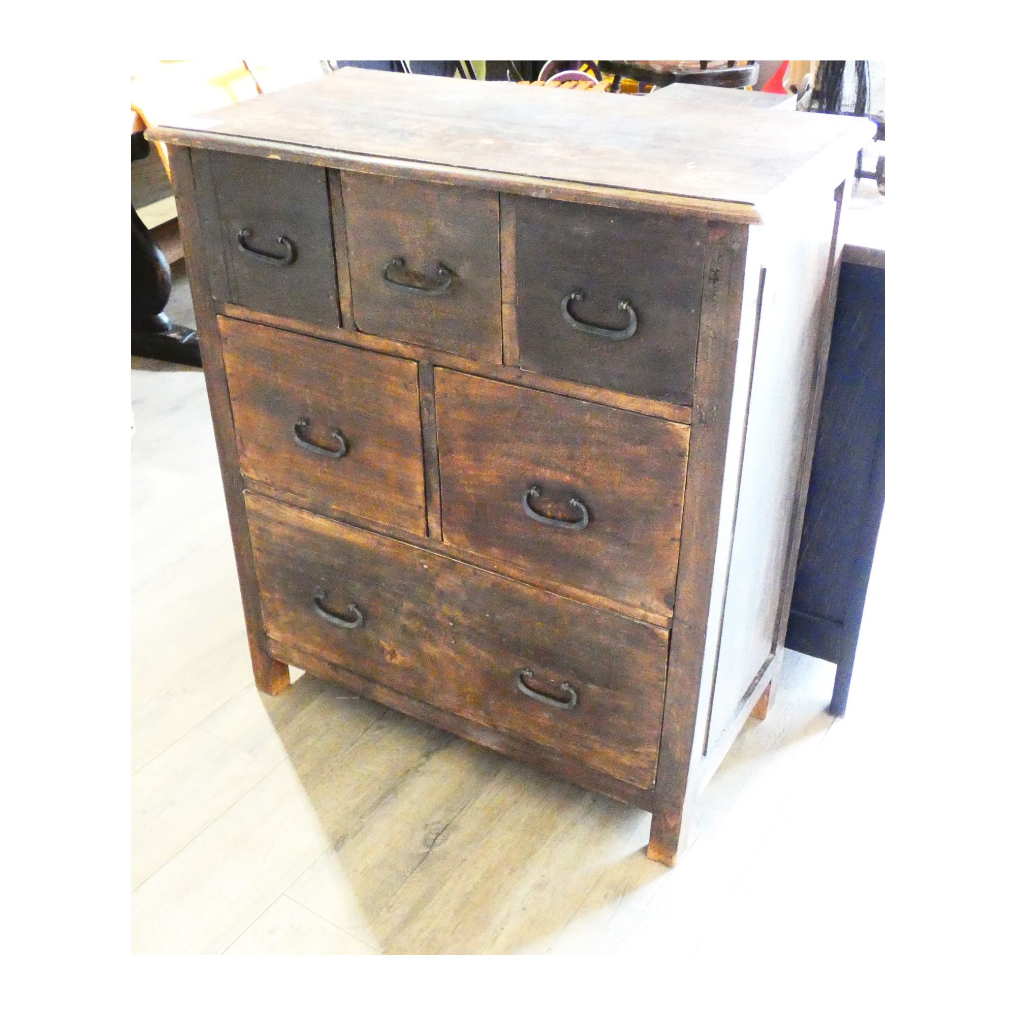 Petite Commode Artisanale 6 Tiroirs Petite Commode Artisanale 6 Tiroirs