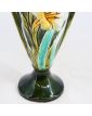 Vase in Barbotine Décor Florale