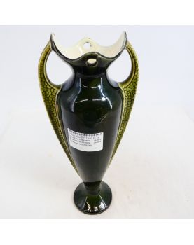 Vase in Barbotine Décor Florale