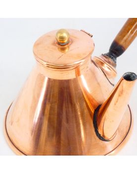 Coffee maker in Copper