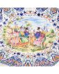 Large Oval Folk Decor dish