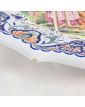 Large Oval Folk Decor dish