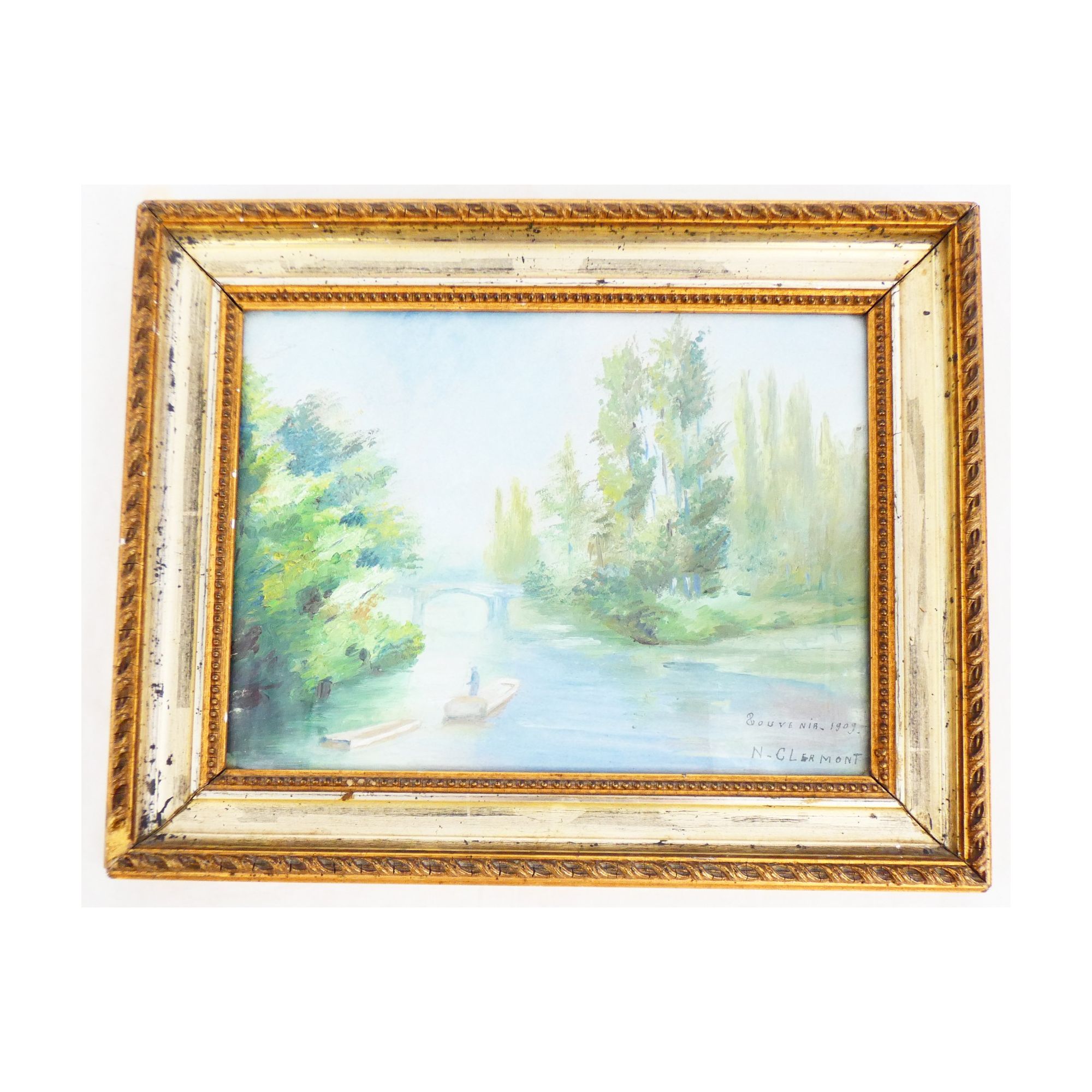 Huile sur Panneau Souvenir 1909 Huile sur Panneau Souvenir 1909