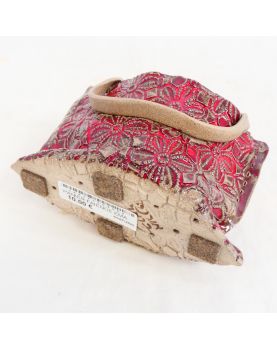 Petit Panier en Faïence Émaillé