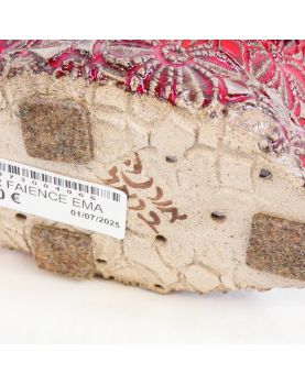 Petit Panier en Faïence Émaillé