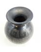 Vase Boule Émaillé Noir