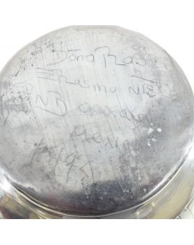Vase Boule Émaillé Noir