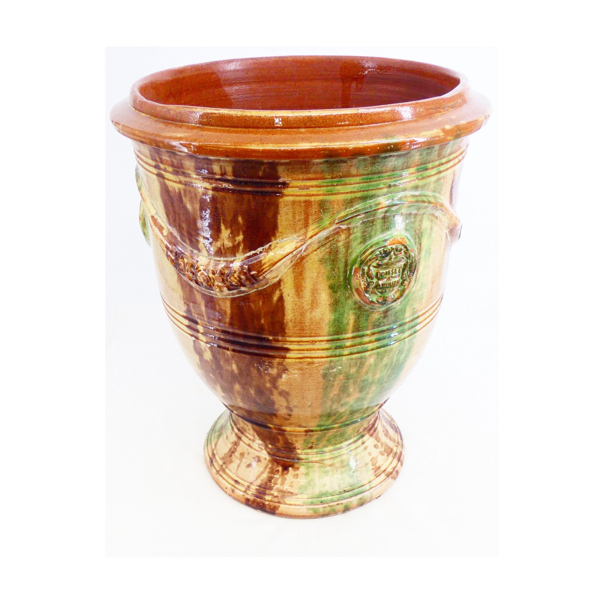 Anduze Glazed Earthenware Garden Pot Anduze Glazed Earthenware Garden Pot