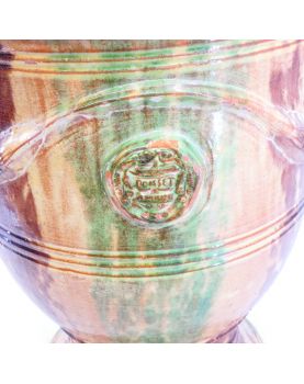 Anduze Glazed Earthenware Garden Pot