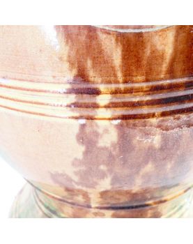Anduze Glazed Earthenware Garden Pot