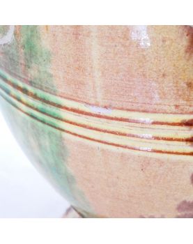 Anduze Glazed Earthenware Garden Pot