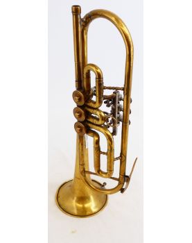 Rotary Valve Trumpet without Mouthpiece