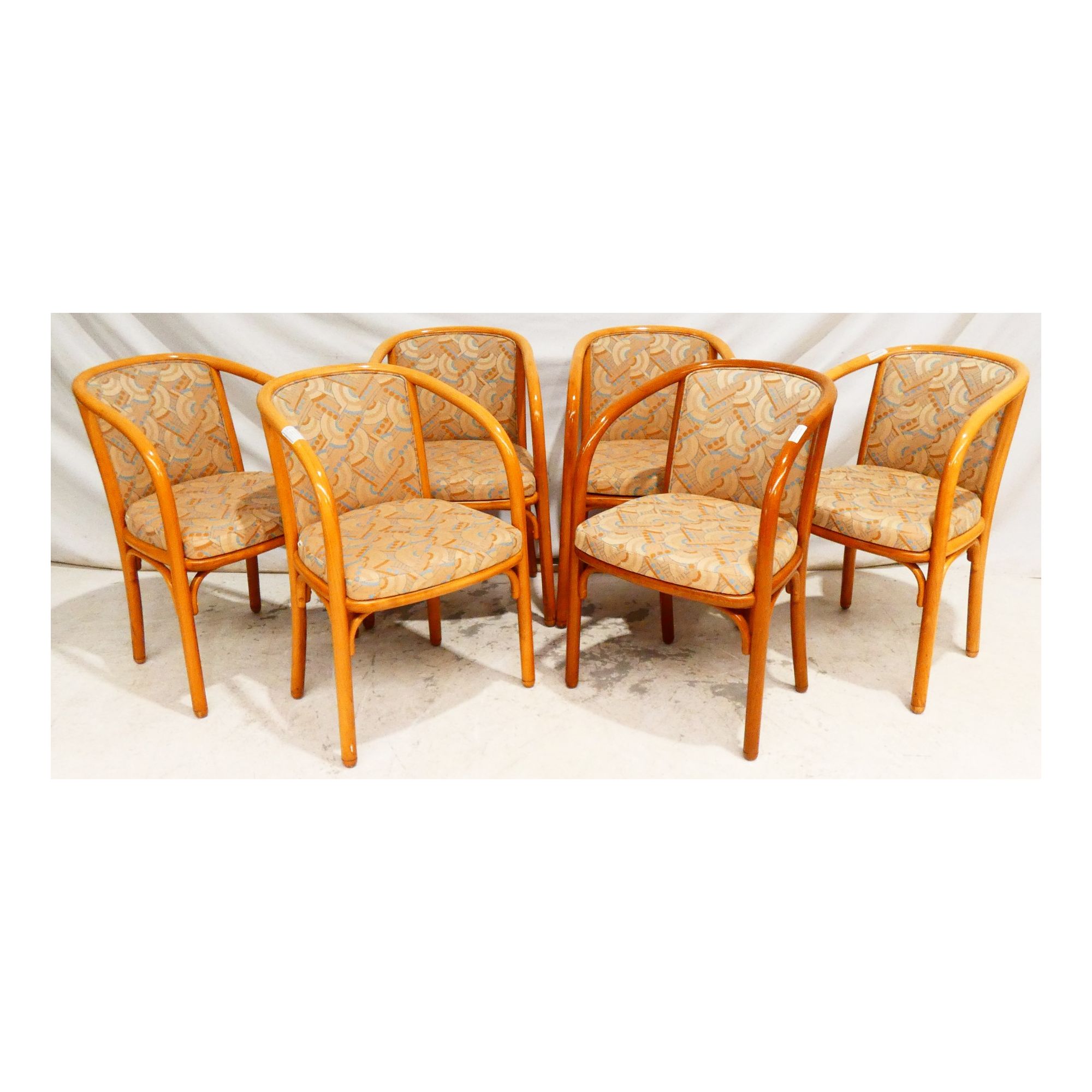 Set of 6 BAUMANN armchairs Set of 6 BAUMANN armchairs
