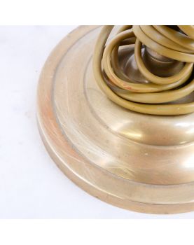 Orange Tulip Brass Desk Lamp