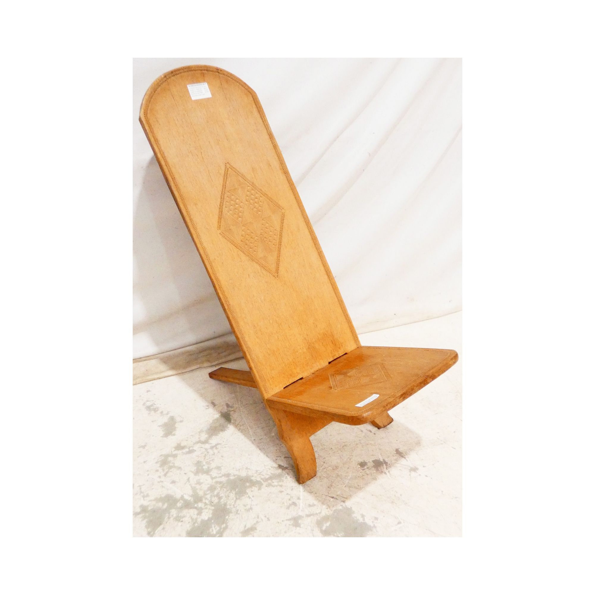 Chaise Malgache Bois Ouvragé Chaise Malgache Bois Ouvragé