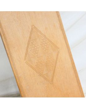Chaise Malgache Bois Ouvragé