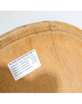 Chaise Malgache Bois Ouvragé