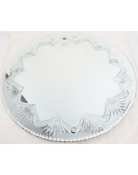 Miroir Rond Ciselé