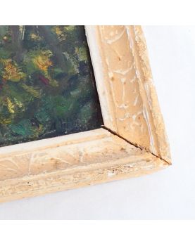 Oil on Panel Landscape of La Hague Signed André MANTELET MAREL SCIOTOT