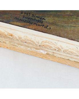 Huile sur Panneau Paysage de la Hague Signé André MANTELET MAREL SCIOTOT