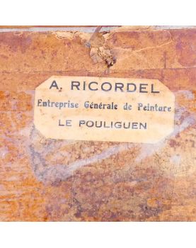 Huile sur Panneau Paysage de la Hague Signé André MANTELET MAREL SCIOTOT
