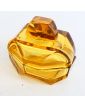 Set of 3 Yellow Crystal Toiletry Bottles
