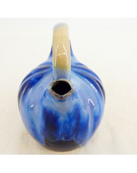 Chevrette en Céramique Bleue