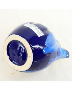 Chevrette en Céramique Bleue