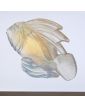 SABINO Poisson en Verre Opalescent Art Déco