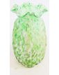 Vase en Verre Vert Clichy