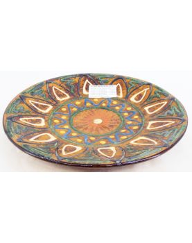 Round dish Signed PUIGDEMONT