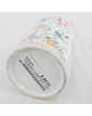 Pot Couvert Porcelaine Florale et Dorure