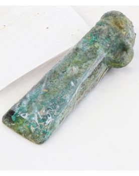 Petite Hache à Douille en Bronze