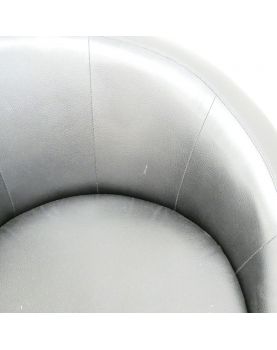Paire de Fauteuils Design Noirs Pivotant