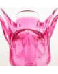 Vase Vintage Rose en Verre