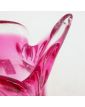 Vase Vintage Rose en Verre