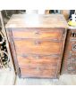 Small Cabinet with 4 Drawers and Key