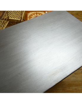 Grey Console Table with 2 Drawers